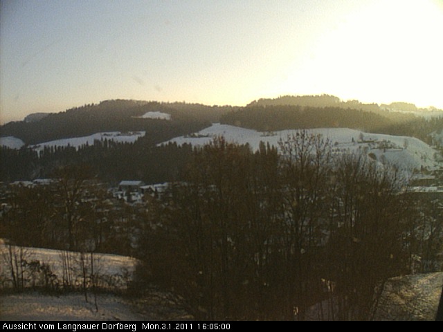 Webcam-Bild: Aussicht vom Dorfberg in Langnau 20110103-160500