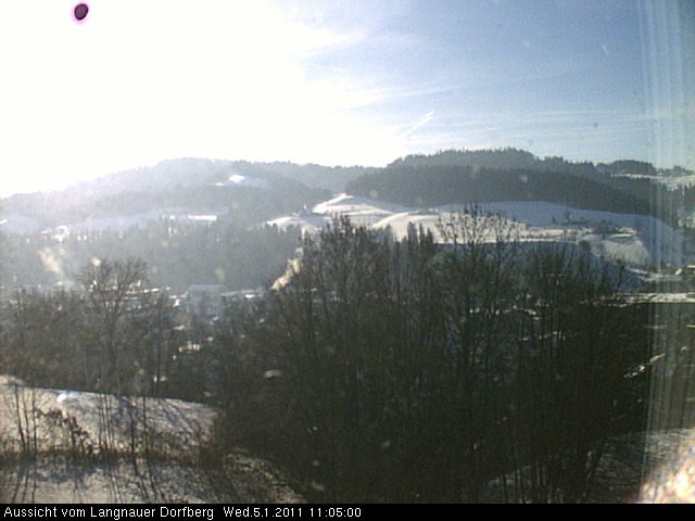 Webcam-Bild: Aussicht vom Dorfberg in Langnau 20110105-110500