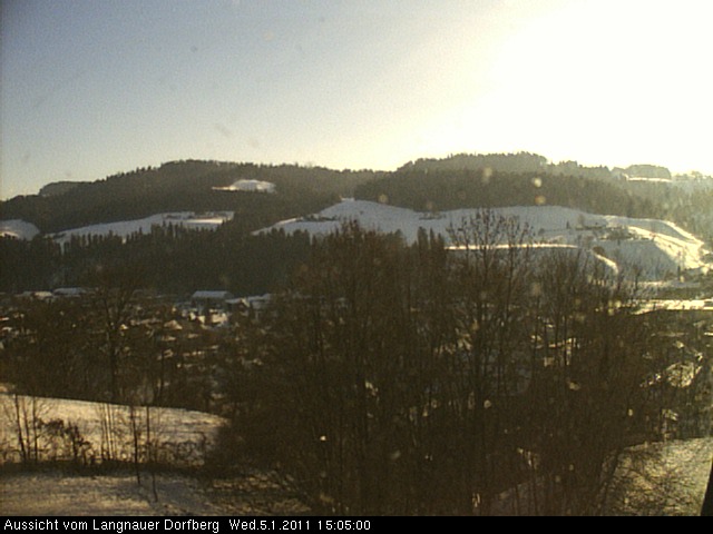 Webcam-Bild: Aussicht vom Dorfberg in Langnau 20110105-150500