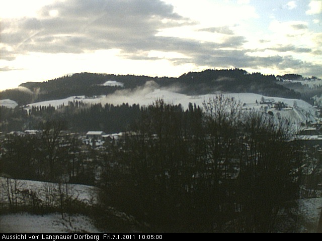 Webcam-Bild: Aussicht vom Dorfberg in Langnau 20110107-100500