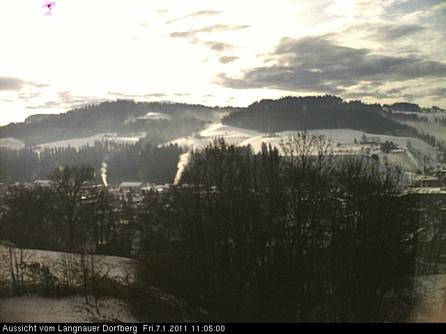 Webcam-Bild: Aussicht vom Dorfberg in Langnau 20110107-110500