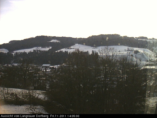 Webcam-Bild: Aussicht vom Dorfberg in Langnau 20110107-140500