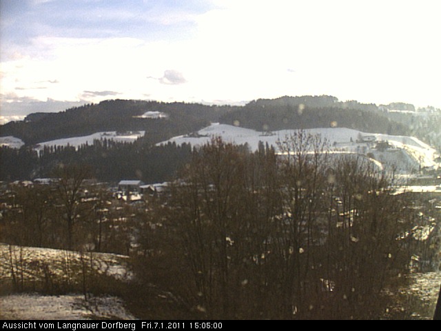 Webcam-Bild: Aussicht vom Dorfberg in Langnau 20110107-150500