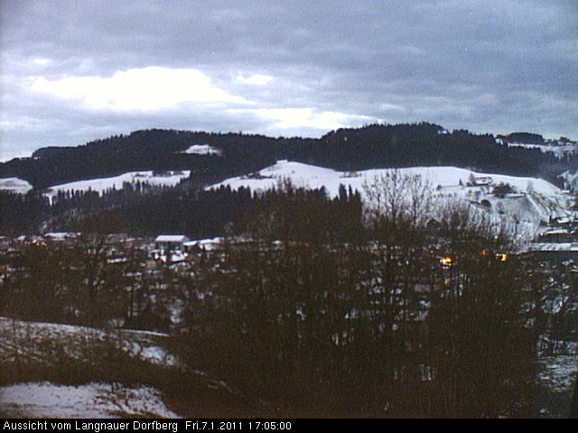 Webcam-Bild: Aussicht vom Dorfberg in Langnau 20110107-170500