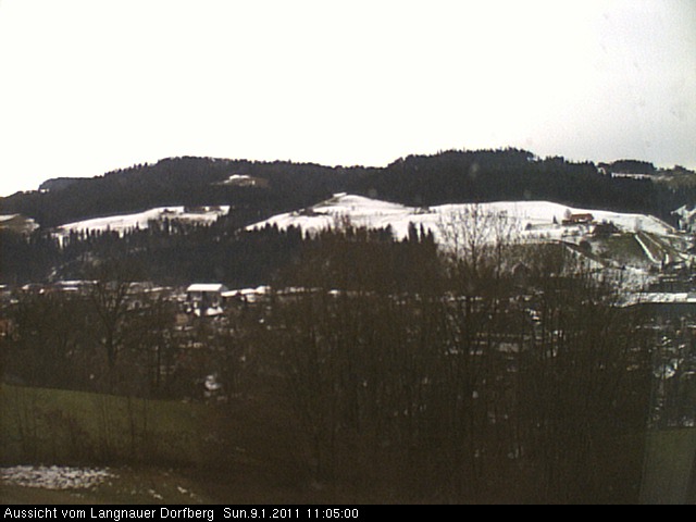 Webcam-Bild: Aussicht vom Dorfberg in Langnau 20110109-110500
