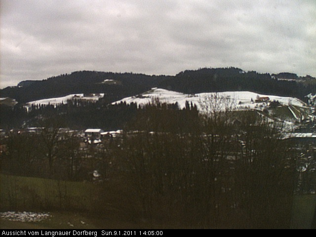 Webcam-Bild: Aussicht vom Dorfberg in Langnau 20110109-140500