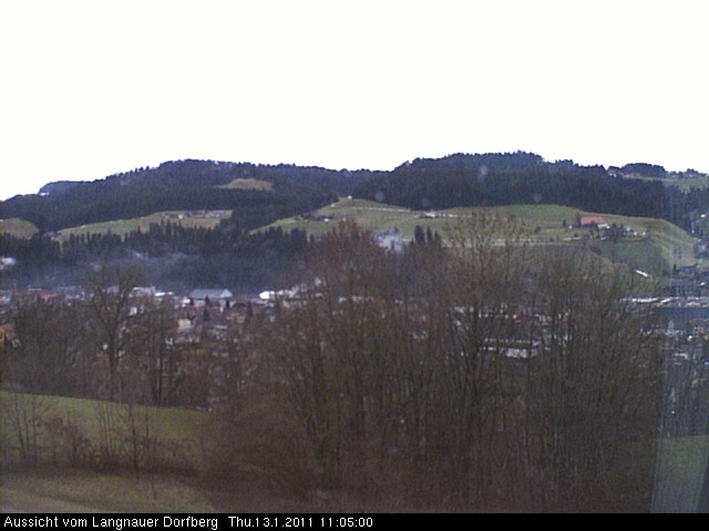 Webcam-Bild: Aussicht vom Dorfberg in Langnau 20110113-110500