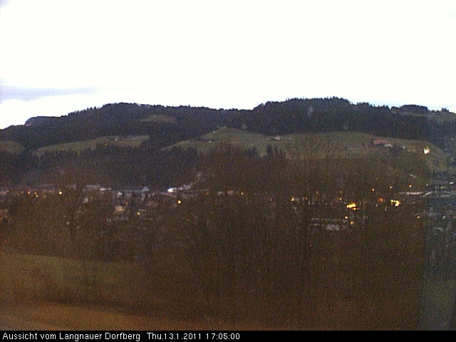 Webcam-Bild: Aussicht vom Dorfberg in Langnau 20110113-170500
