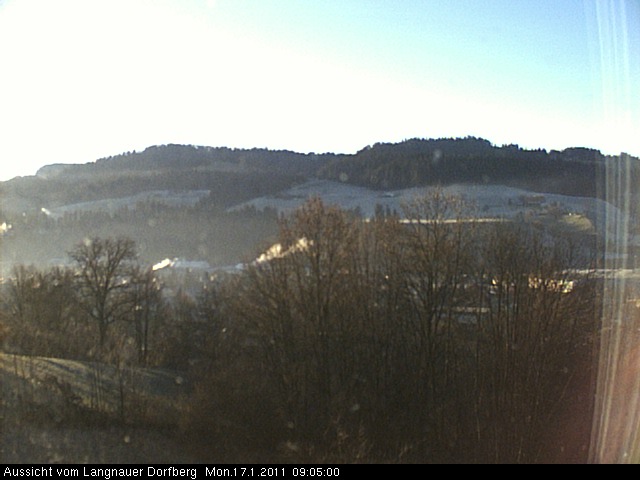 Webcam-Bild: Aussicht vom Dorfberg in Langnau 20110117-090500
