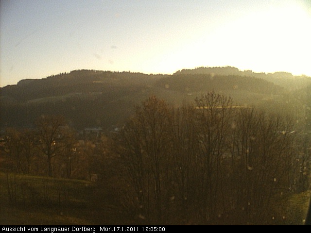 Webcam-Bild: Aussicht vom Dorfberg in Langnau 20110117-160500