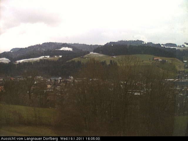 Webcam-Bild: Aussicht vom Dorfberg in Langnau 20110119-160500