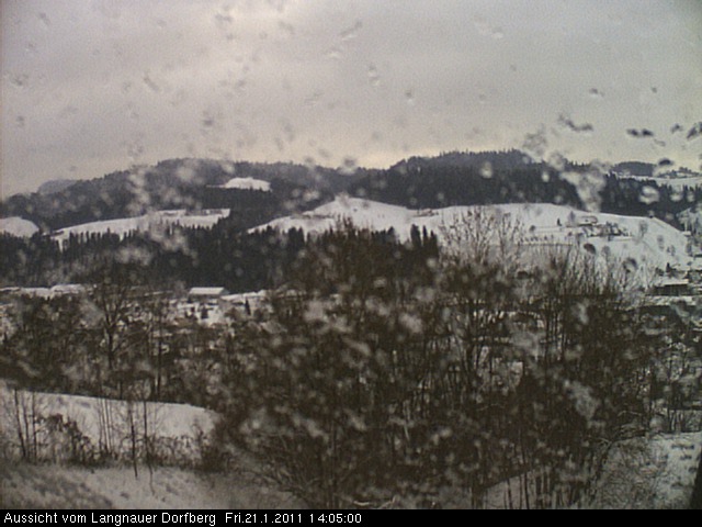 Webcam-Bild: Aussicht vom Dorfberg in Langnau 20110121-140500