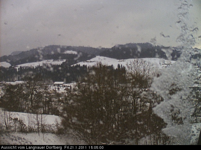 Webcam-Bild: Aussicht vom Dorfberg in Langnau 20110121-150500
