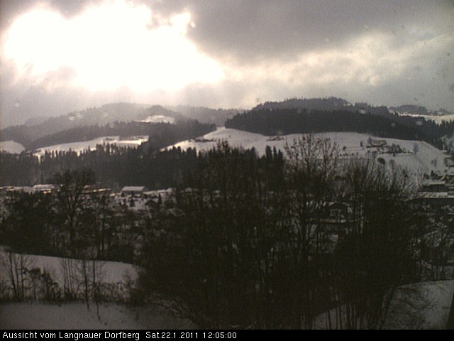 Webcam-Bild: Aussicht vom Dorfberg in Langnau 20110122-120500