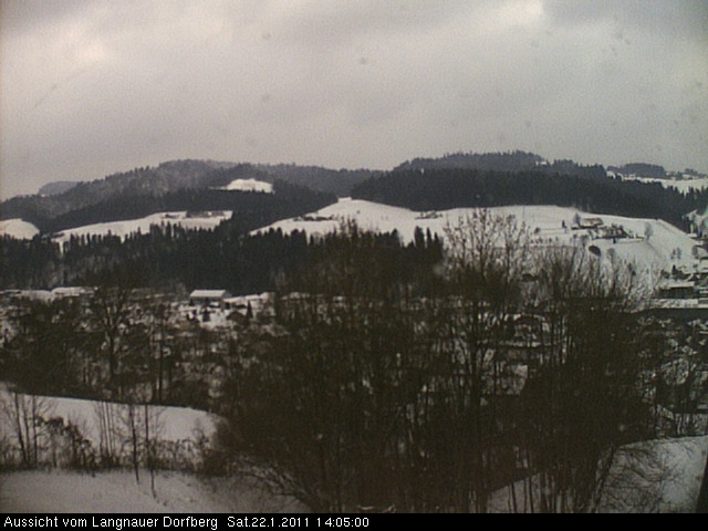 Webcam-Bild: Aussicht vom Dorfberg in Langnau 20110122-140500