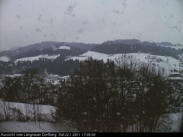 Webcam-Bild: Aussicht vom Dorfberg in Langnau 20110122-170500