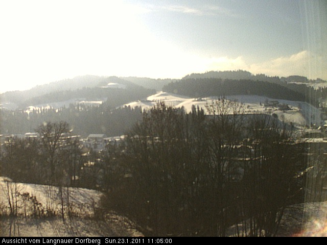 Webcam-Bild: Aussicht vom Dorfberg in Langnau 20110123-110500