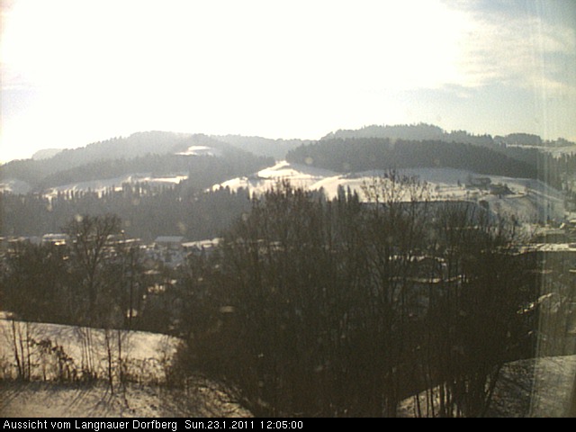 Webcam-Bild: Aussicht vom Dorfberg in Langnau 20110123-120500
