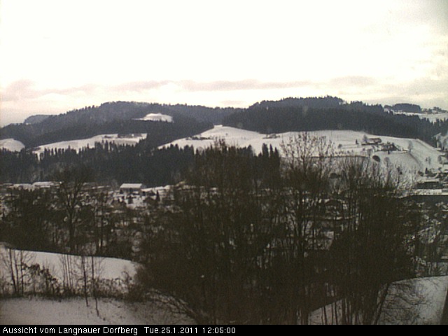 Webcam-Bild: Aussicht vom Dorfberg in Langnau 20110125-120500
