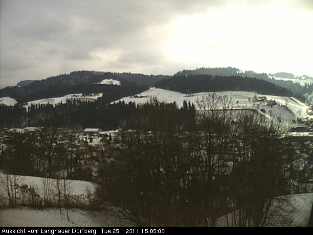 Webcam-Bild: Aussicht vom Dorfberg in Langnau 20110125-150500