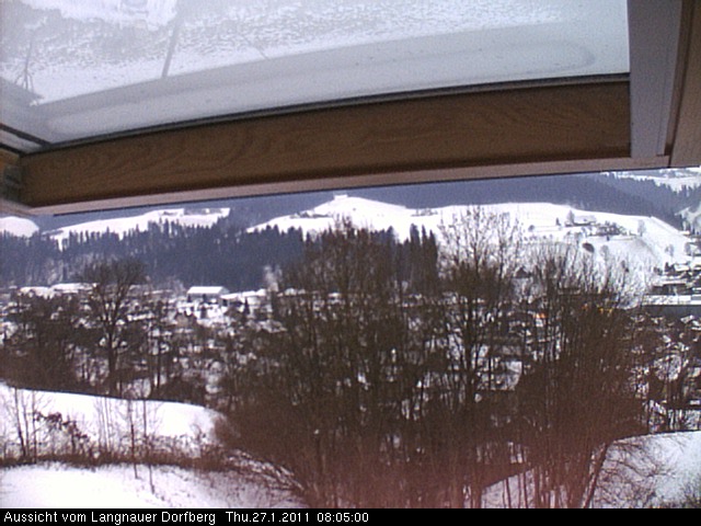 Webcam-Bild: Aussicht vom Dorfberg in Langnau 20110127-080500