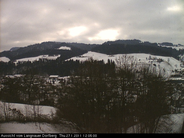 Webcam-Bild: Aussicht vom Dorfberg in Langnau 20110127-120500