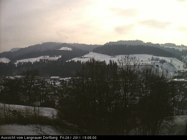 Webcam-Bild: Aussicht vom Dorfberg in Langnau 20110128-150500