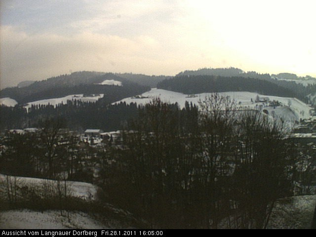 Webcam-Bild: Aussicht vom Dorfberg in Langnau 20110128-160500