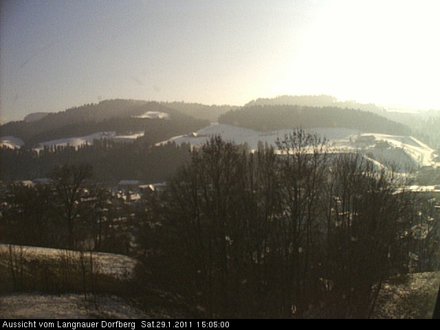Webcam-Bild: Aussicht vom Dorfberg in Langnau 20110129-150500