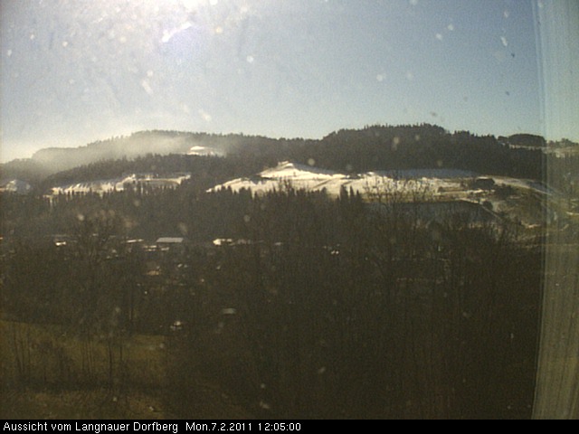 Webcam-Bild: Aussicht vom Dorfberg in Langnau 20110207-120500