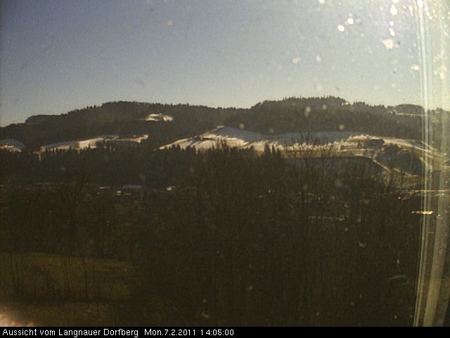 Webcam-Bild: Aussicht vom Dorfberg in Langnau 20110207-140500