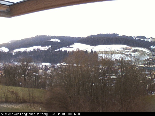 Webcam-Bild: Aussicht vom Dorfberg in Langnau 20110208-080500