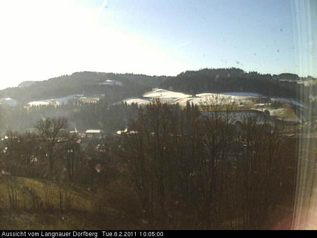 Webcam-Bild: Aussicht vom Dorfberg in Langnau 20110208-100500