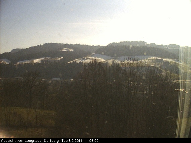 Webcam-Bild: Aussicht vom Dorfberg in Langnau 20110208-140500