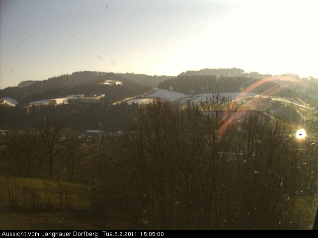 Webcam-Bild: Aussicht vom Dorfberg in Langnau 20110208-150500