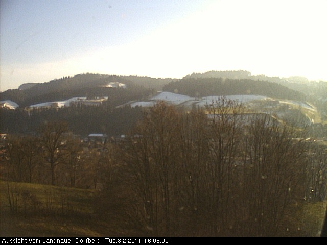 Webcam-Bild: Aussicht vom Dorfberg in Langnau 20110208-160500