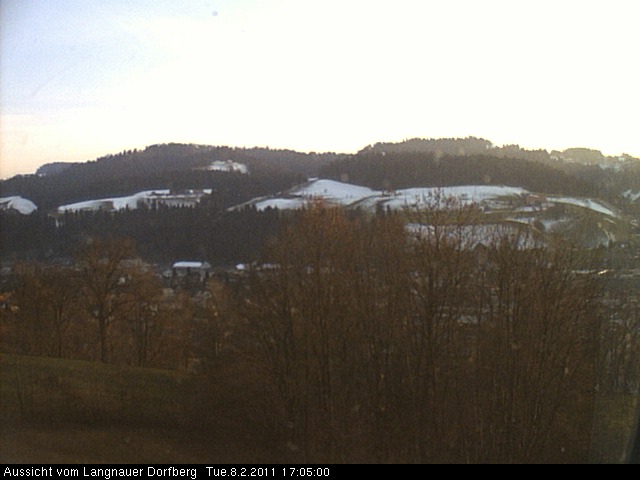 Webcam-Bild: Aussicht vom Dorfberg in Langnau 20110208-170500
