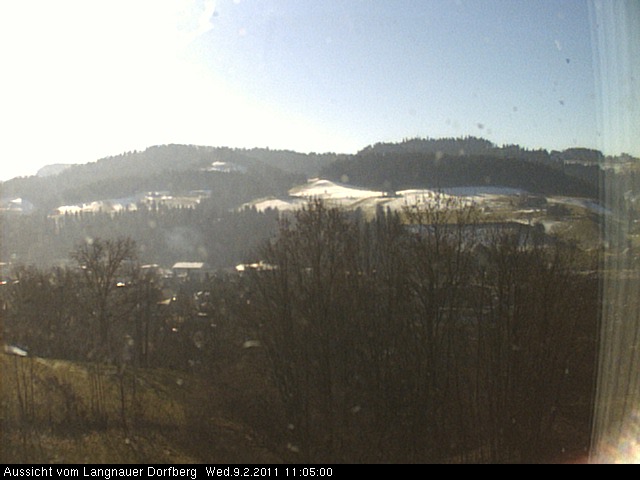 Webcam-Bild: Aussicht vom Dorfberg in Langnau 20110209-110500
