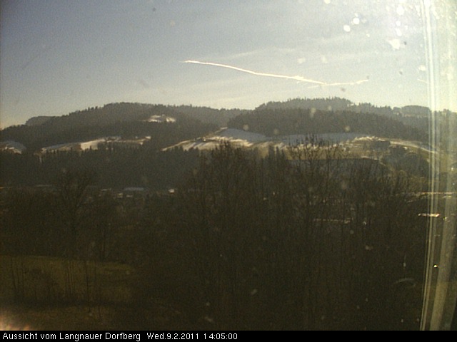 Webcam-Bild: Aussicht vom Dorfberg in Langnau 20110209-140500