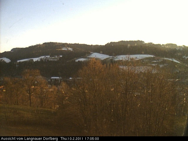 Webcam-Bild: Aussicht vom Dorfberg in Langnau 20110210-170500