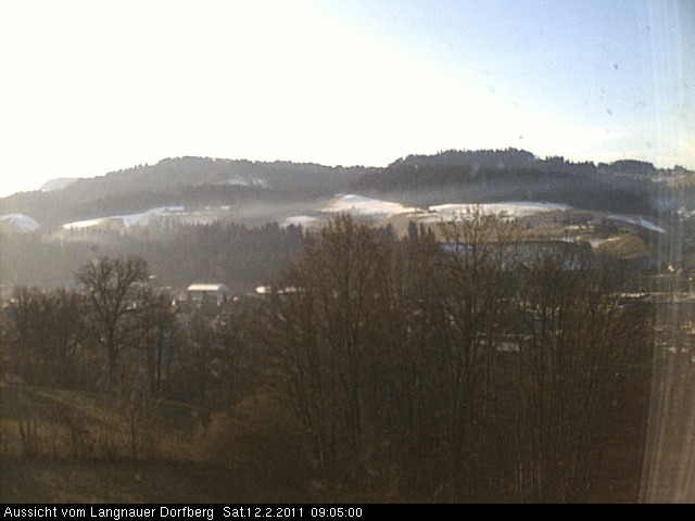 Webcam-Bild: Aussicht vom Dorfberg in Langnau 20110212-090500