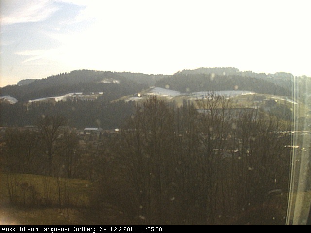 Webcam-Bild: Aussicht vom Dorfberg in Langnau 20110212-140500