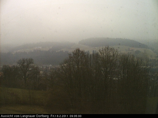 Webcam-Bild: Aussicht vom Dorfberg in Langnau 20110218-090500