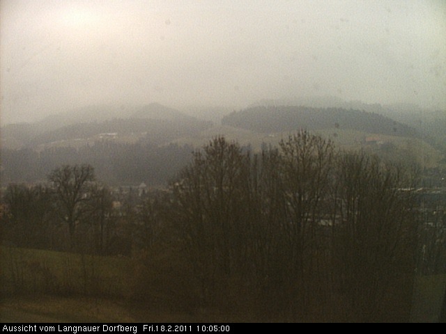 Webcam-Bild: Aussicht vom Dorfberg in Langnau 20110218-100500
