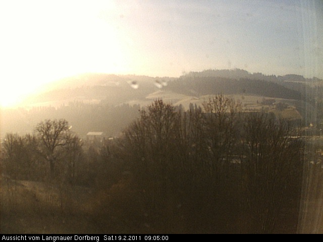 Webcam-Bild: Aussicht vom Dorfberg in Langnau 20110219-090500
