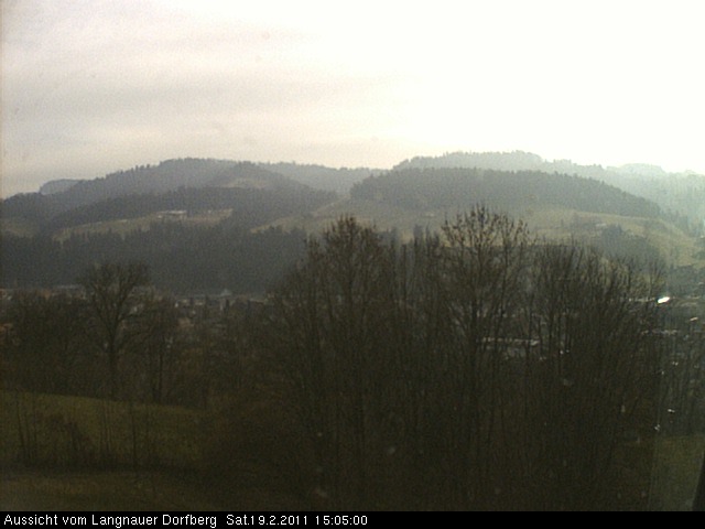 Webcam-Bild: Aussicht vom Dorfberg in Langnau 20110219-150500