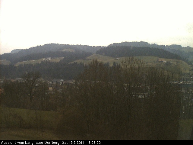 Webcam-Bild: Aussicht vom Dorfberg in Langnau 20110219-160500