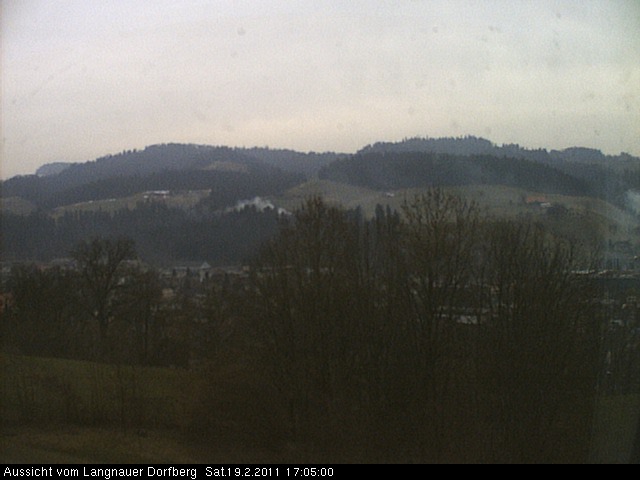 Webcam-Bild: Aussicht vom Dorfberg in Langnau 20110219-170500