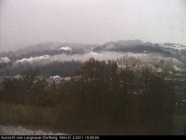 Webcam-Bild: Aussicht vom Dorfberg in Langnau 20110221-150500