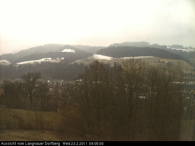 Webcam-Bild: Aussicht vom Dorfberg in Langnau 20110223-090500